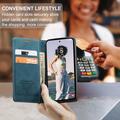 Samsung Galaxy A36 Caseme 013 Sarja Lompakkokotelo - Sininen