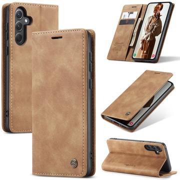 Samsung Galaxy A36 Caseme 013 Sarja Lompakkokotelo - Ruskea