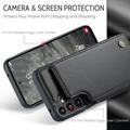 Samsung Galaxy A36 Caseme C22 Kotelo RFID-korttilompakko - Musta