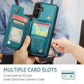 Samsung Galaxy A36 Caseme C22 Kotelo RFID-korttilompakko - vihreä