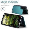 Samsung Galaxy A36 Caseme C22 Kotelo RFID-korttilompakko - vihreä