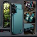 Samsung Galaxy A36 Caseme C22 Kotelo RFID-korttilompakko - vihreä