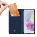Samsung Galaxy A36/A56 Dux Ducis Skin Pro Lompakkokotelo - sininen