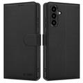 Samsung Galaxy A36 Tech-Protect lompakkokotelo magneetilla ja jalustalla - Musta