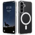 Samsung Galaxy A37 Hybridikotelo - MagSafe-yhteensopiva - Läpinäkyvä
