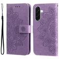 Samsung Galaxy A37 Mandala Series Lompakkokotelo - Violetti