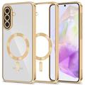 Samsung Galaxy A37 Tech-Protect MagFlex -kotelo - MagSafe-yhteensopiva - Kirkas / Kulta