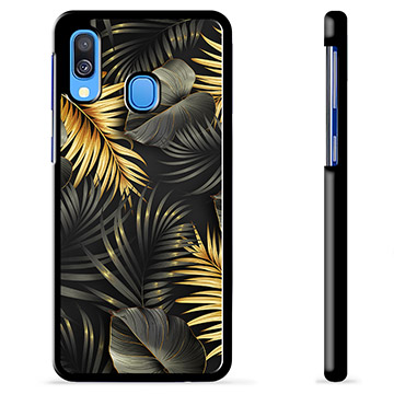 Samsung Galaxy A40 Suojakuori - Kultaiset Lehdet