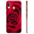 Samsung Galaxy A40 TPU Suojakuori - Ruusu