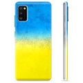 Samsung Galaxy A41 TPU Kotelo Ukrainan Lippu - Kaksisävyinen
