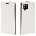 Samsung Galaxy A42 5G Pystymallinen Lompakkokotelo - Valkoinen