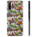 Samsung Galaxy A50 TPU Suojakuori - Graffiti
