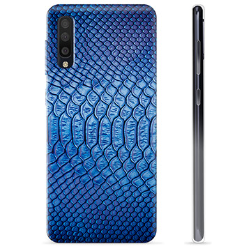 Samsung Galaxy A50 TPU Suojakuori - Nahka