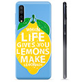 Samsung Galaxy A50 TPU Suojakuori - Sitruunat