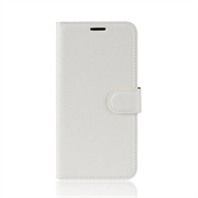 Samsung Galaxy A51 5G Lompakkokotelo Magneettisella Sulkijalla - Valkoinen