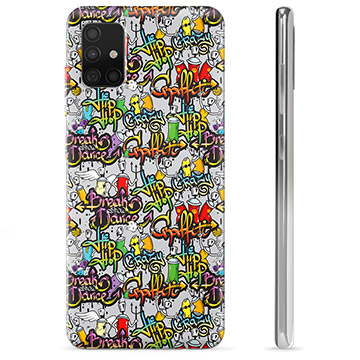 Samsung Galaxy A51 TPU Suojakuori - Graffiti