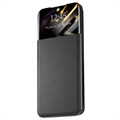 Samsung Galaxy A52 5G, Galaxy A52s Front Smart View Lompakkokotelo - Musta
