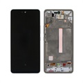 Samsung Galaxy A53 5G Etukuori & LCD Näyttö GH82-28024B - Valkoinen
