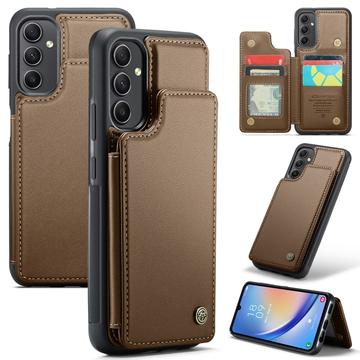Samsung Galaxy A54 5G Caseme C22 RFID-korttilompakko - Ruskea