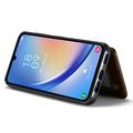 Samsung Galaxy A54 5G Caseme C22 RFID-korttilompakko - Ruskea