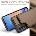 Samsung Galaxy A54 5G Caseme C22 RFID-korttilompakko - Ruskea