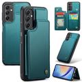 Samsung Galaxy A54 5G Caseme C22 Case RFID-korttilompakko - Vihreä