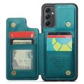 Samsung Galaxy A54 5G Caseme C22 Case RFID-korttilompakko - Vihreä