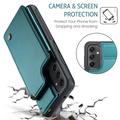 Samsung Galaxy A54 5G Caseme C22 Case RFID-korttilompakko - Vihreä