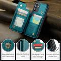 Samsung Galaxy A54 5G Caseme C22 Case RFID-korttilompakko - Vihreä