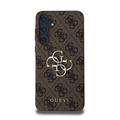 Samsung Galaxy A55 Guess 4G Big Metal Logo Hybridikotelo - Ruskea