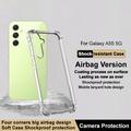 Samsung Galaxy A55 Imak Drop-Proof TPU Suojakuori - Läpinäkyvä