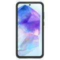 Samsung Galaxy A55 Spigen Optik Armor Suojakuori - Tummanvihreä