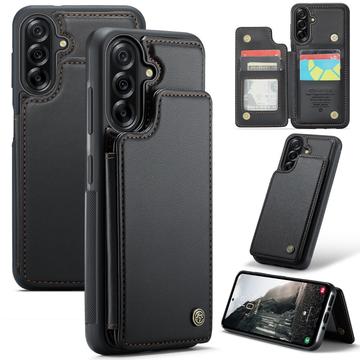 Samsung Galaxy A56 Caseme C22 Kotelo RFID-korttilompakko - Musta