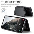 Samsung Galaxy A56 Caseme C22 Kotelo RFID-korttilompakko - Musta
