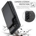 Samsung Galaxy A56 Caseme C22 Kotelo RFID-korttilompakko - Musta