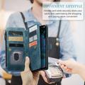 Samsung Galaxy A56 Caseme C30 Monitoiminen Lompakkokotelo - Sininen