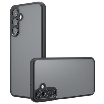 Samsung Galaxy A56 Mattapintainen Himmeä Hybridikotelo - Musta