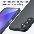 Samsung Galaxy A56 Mattapintainen Himmeä Hybridikotelo - Musta