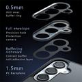 Samsung Galaxy A56 Mattapintainen Himmeä Hybridikotelo - Musta