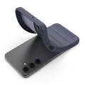 Samsung Galaxy A56 Rugged TPU Suojakuori - Tummansininen