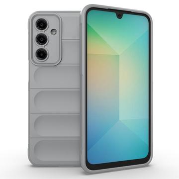 Samsung Galaxy A56 Rugged TPU Suojakuori - Vaaleanharmaa