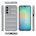 Samsung Galaxy A56 Rugged TPU Suojakuori - Vaaleanharmaa