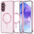 Samsung Galaxy A56 Tech-Protect MagFlex -kotelo - MagSafe-yhteensopiva - Ruusukulta