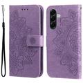 Samsung Galaxy A57 Mandala Series Lompakkokotelo - Violetti