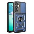 Samsung Galaxy A57 Pyörivä Rengashybridikotelo Kamerasuojalla - Sininen