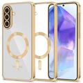 Samsung Galaxy A57 Tech-Protect MagFlex -kotelo - MagSafe-yhteensopiva - Kirkas / Kulta