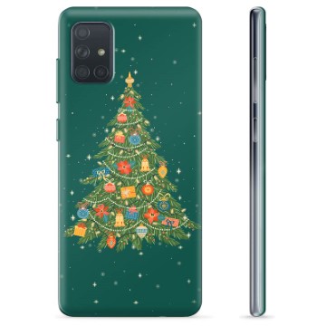 Samsung Galaxy A71 TPU Suojakuori - Joulukuusi