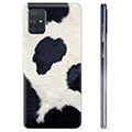 Samsung Galaxy A71 TPU Suojakuori - Lehmännahka