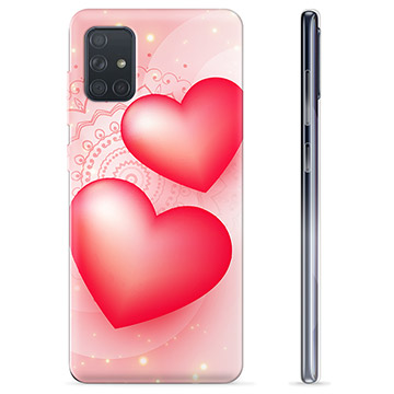 Samsung Galaxy A71 TPU Suojakuori - Rakkaus