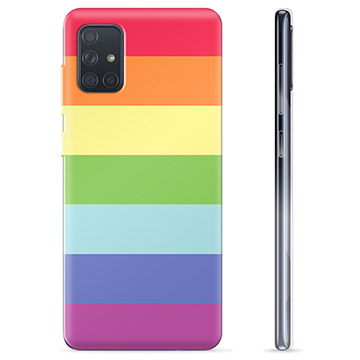 Samsung Galaxy A71 TPU Suojakuori - Pride
